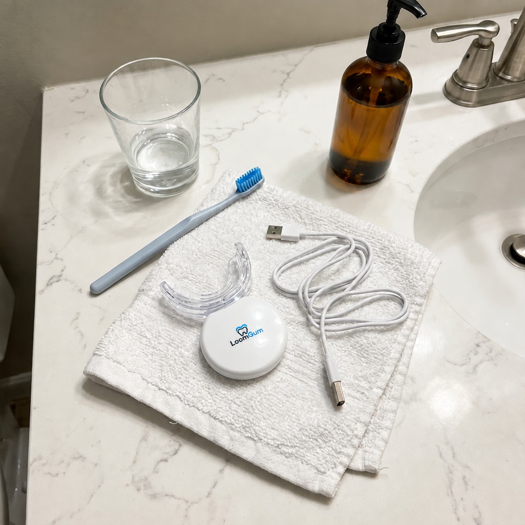 Charging the LoomGum device